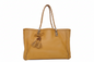 Gucci Bella Medium Tote — Mustard Yellow Pebbled Calfskin Leather