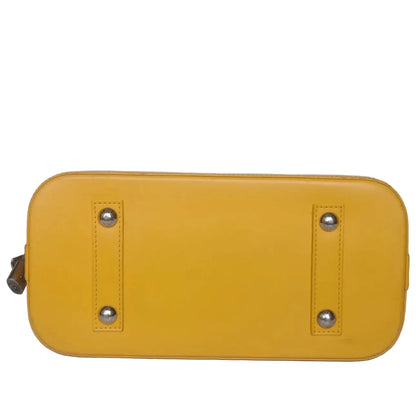 Louis Vuitton Alma PM Epi Leather Handbag — Citron Yellow