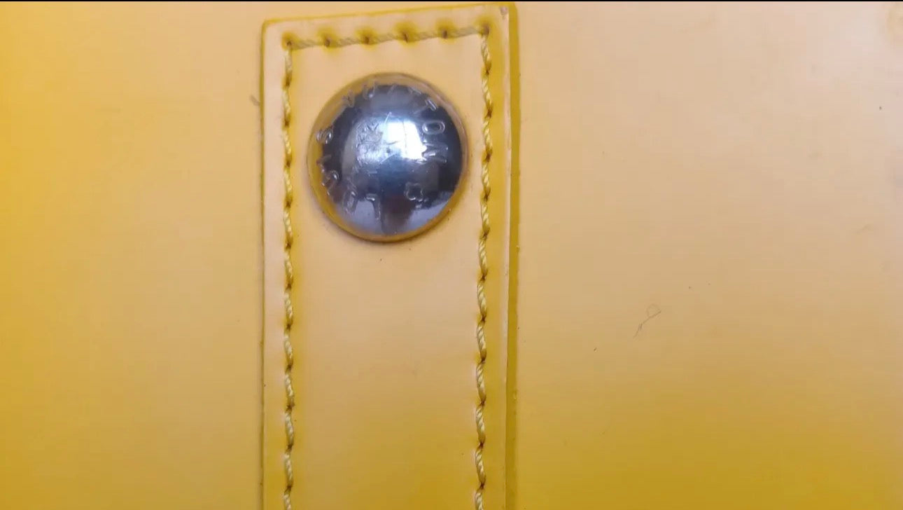 Louis Vuitton Alma PM Epi Leather Handbag — Citron Yellow