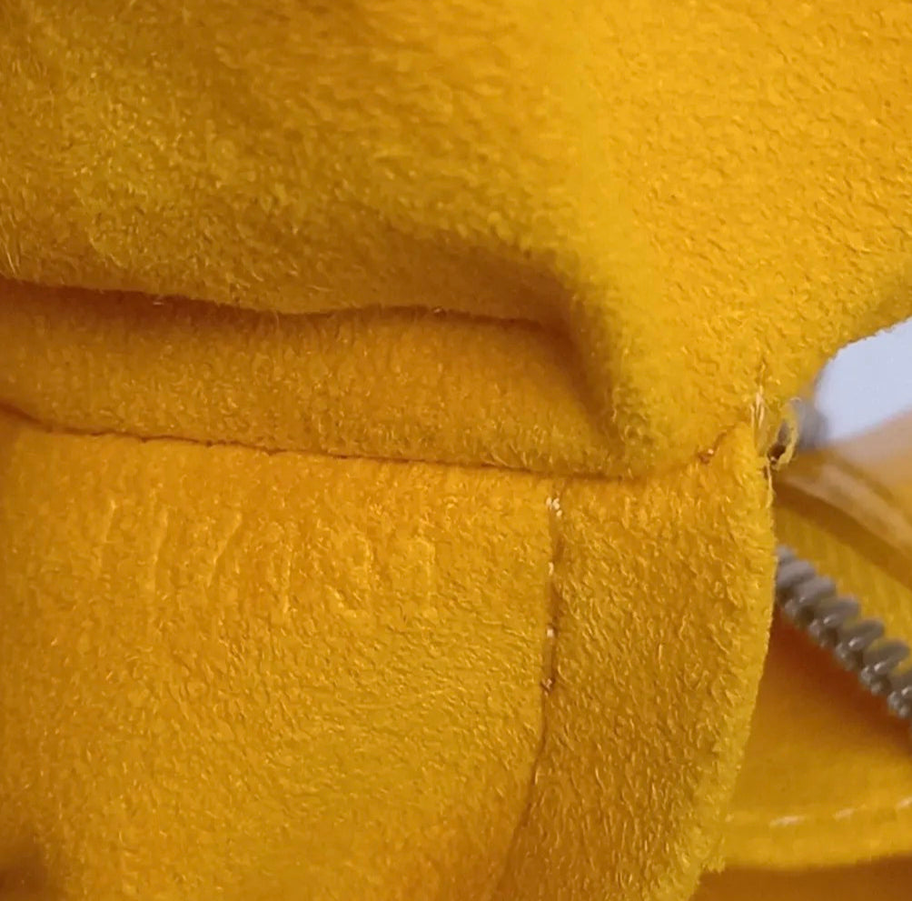 Louis Vuitton Alma PM Epi Leather Handbag — Citron Yellow