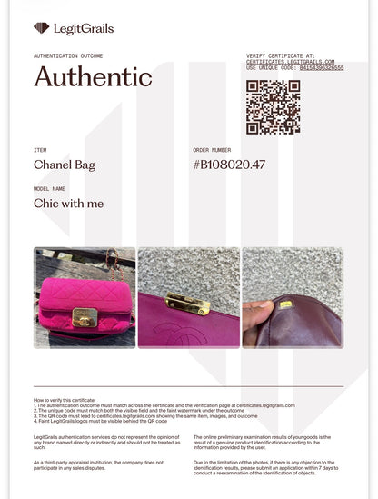 Chanel Jersey Chic with Me Flap Bag