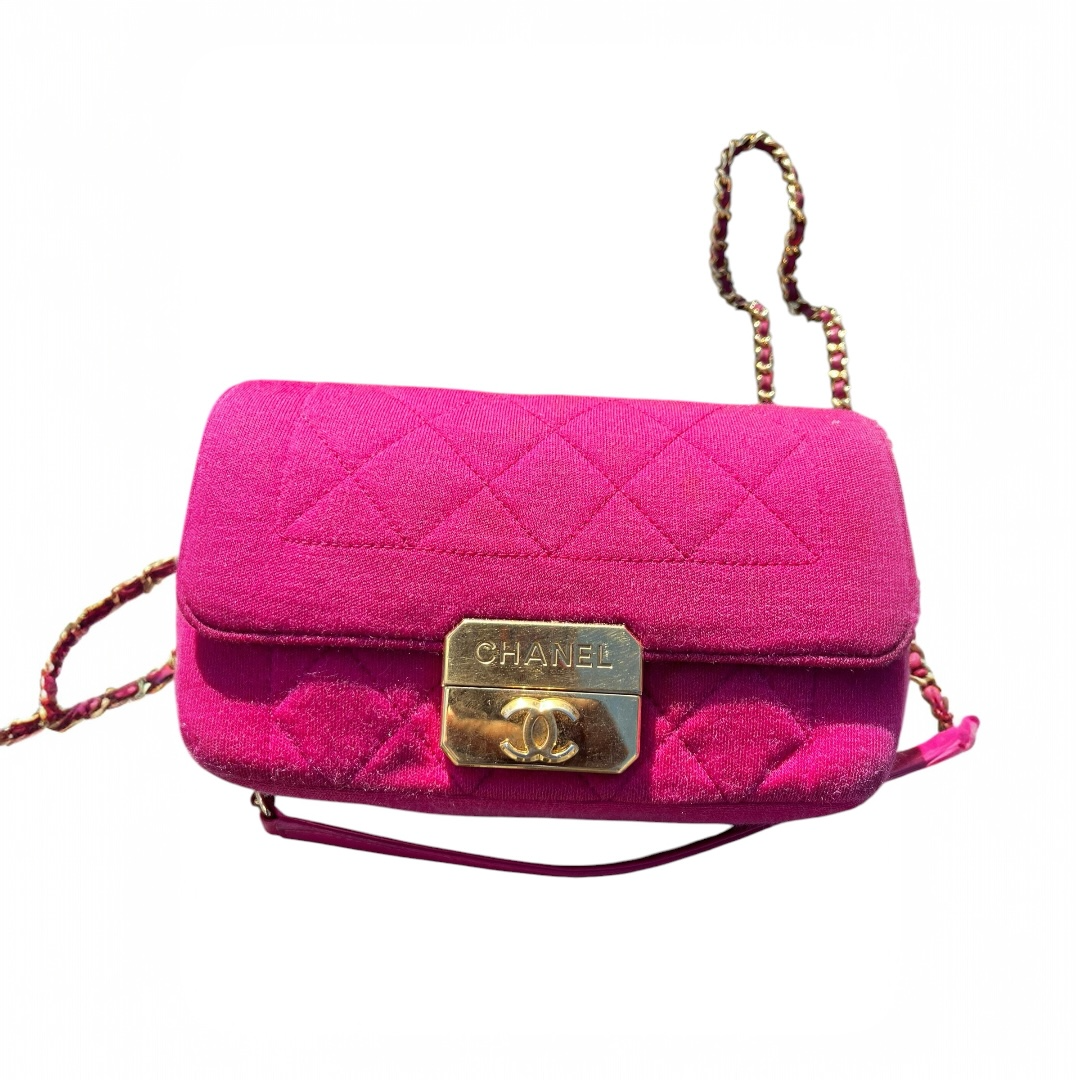 Chanel Jersey Chic with Me Flap Bag