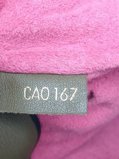 Louis Vuitton Tuileries Hobo — Monogram Canvas with Green and Pink Leather Trim