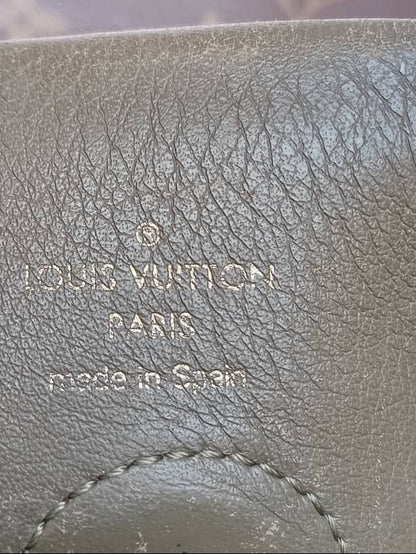 Louis Vuitton Tuileries Hobo — Monogram Canvas with Green and Pink Leather Trim