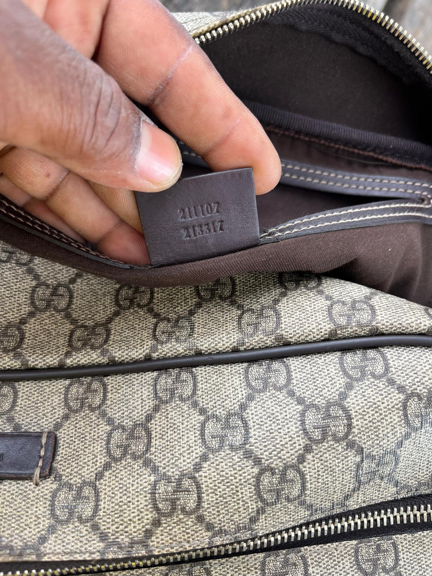 Gucci GG Supreme Messenger Bag