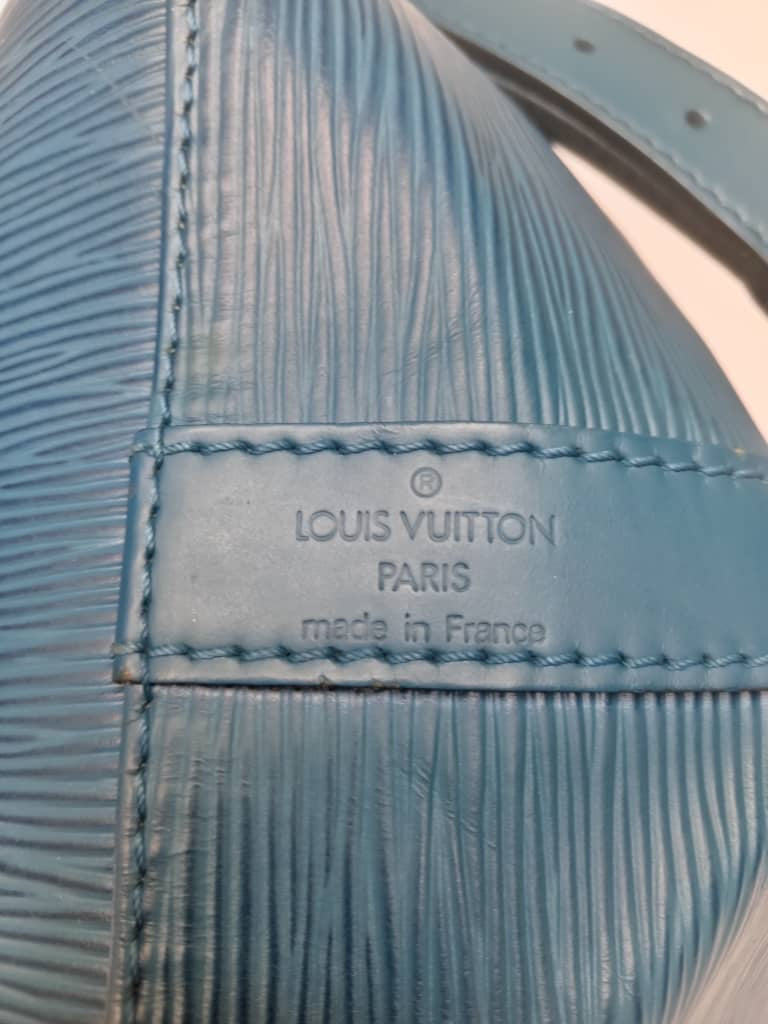 Louis Vuitton Petit Noé in Toledo Blue Epi Leather