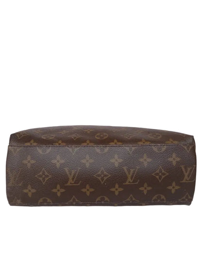 Louis Vuitton Tuileries Hobo — Monogram Canvas with Green and Pink Leather Trim