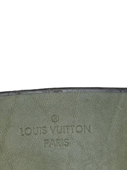 Louis Vuitton Tuileries Hobo — Monogram Canvas with Green and Pink Leather Trim